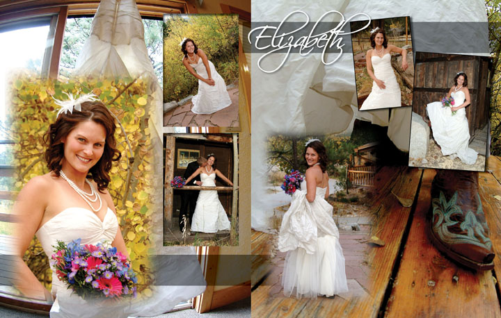 Reportage Wedding Album Design Sample Page 2