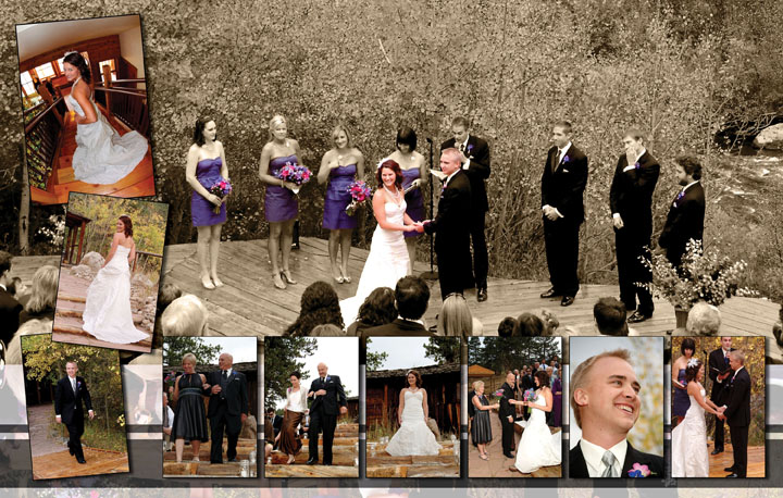 Reportage Wedding Album Design Sample Page 5