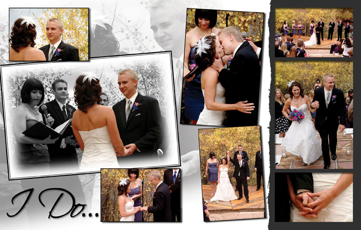 Reportage Wedding Album Design Sample Page 6