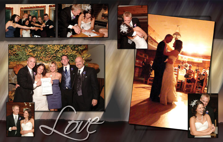 Reportage Wedding Album Design Sample Page 7