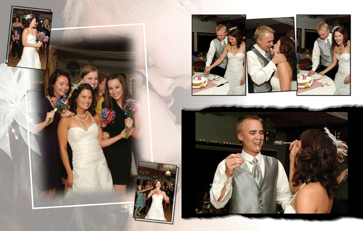 Reportage Wedding Album Design Sample Page 8