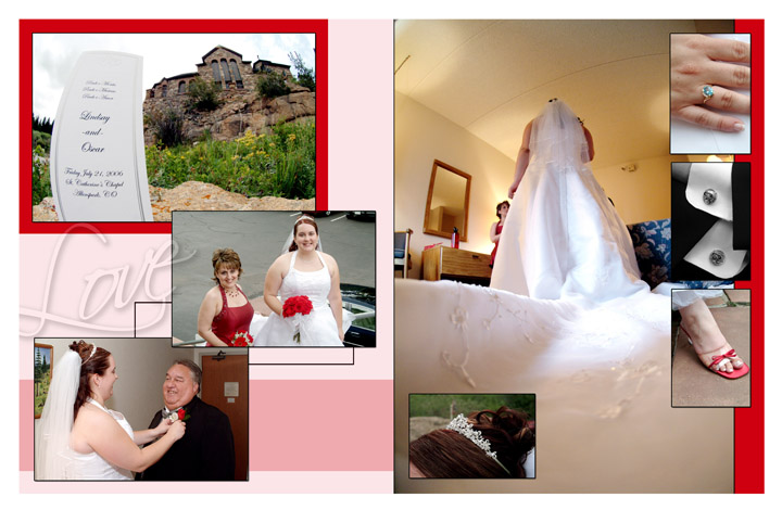 Modern Wedding Album Design Sample Page 2