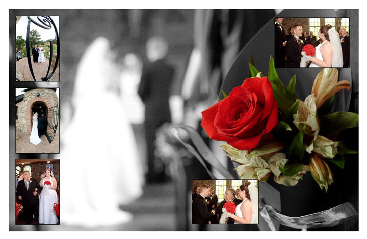 Reportage Wedding Album Design Sample Page 5