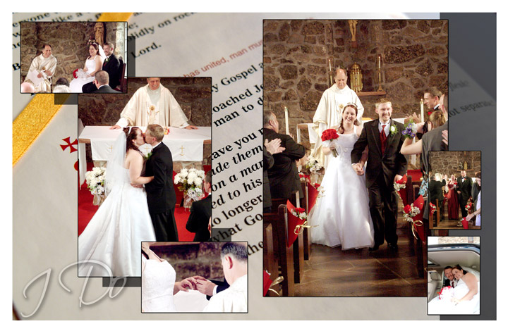 Reportage Wedding Album Design Sample Page 6