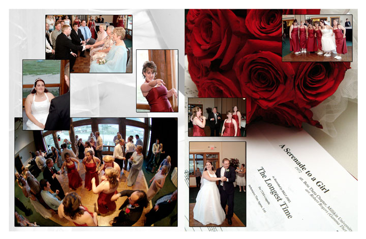 Reportage Wedding Album Design Sample Page 9